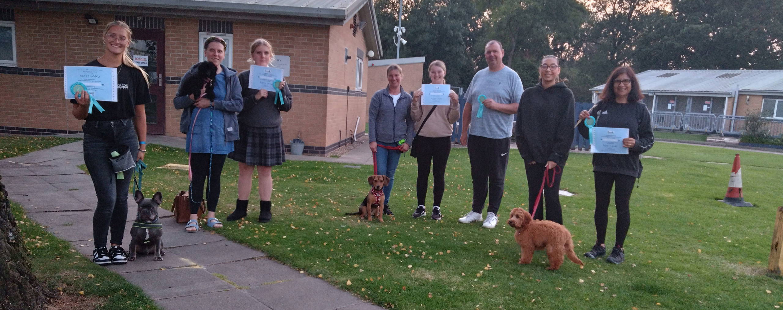 training-Oct25-wide RSPCA Woodside Leicester Dog training