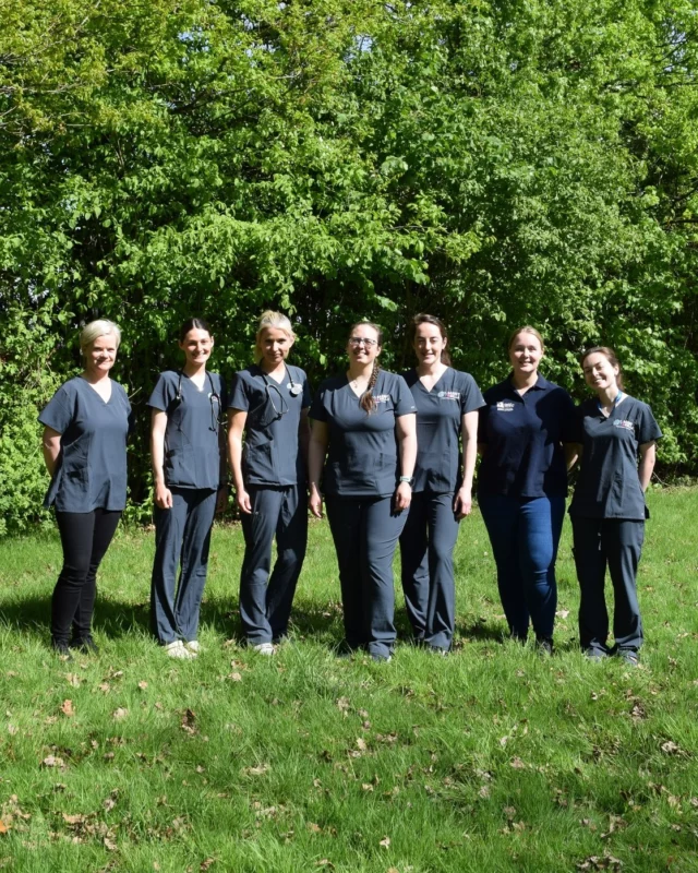Meet the Faces Behind Our Brand-New Vet Practice!

Our amazing team at Barney & Bella is all geared up in their fresh new uniforms and ready to welcome you for our grand opening on 18th May! 🐾🩺 Friendly, professional, and passionate about animals — they're there to care for your pets with heart.

Follow along: @barneyandbella_vet 

#GrandOpening #MeetTheTeam #NewVetInTown #PetCareWithHeart #VetNurse #Veterinary #VetPractice #VetsLeicester #Leicestershirevets #VeterinaryTeam #FreshUniforms #AnimalLovers #LocalVetPractice
