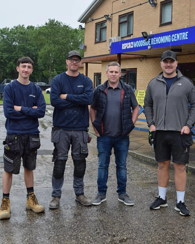 Over the past several weeks, countless amazing volunteers stepped up to help bring the new Barney & Bella Vet Practice and Woodside Shop to life. From construction 🛠️ to painting and decorating 🎨, both spaces have been beautifully transformed, blending functionality with style.

We’d like to give a special shoutout to our incredible neighbour, Antone Displays ✨Their hard work was absolutely key to the successful refit of our reception and shop areas. When we were let down by contractors and put out a call for help 📣, Antone responded immediately, seeing our social media post and arriving on-site the very next day!

Over just two weeks, they dedicated countless hours, helping to create a warm, welcoming, and customer-focused environment. Their team was outstanding, skilled, professional, and a joy to work with.

#LeicesterVets #IndependentVet #VetCare #PetCare #GrandOpening #AnimalCare  #SupportLocal #RescueCat #RescueDog #Volunteer #VolunteersLeicester #RSPCA